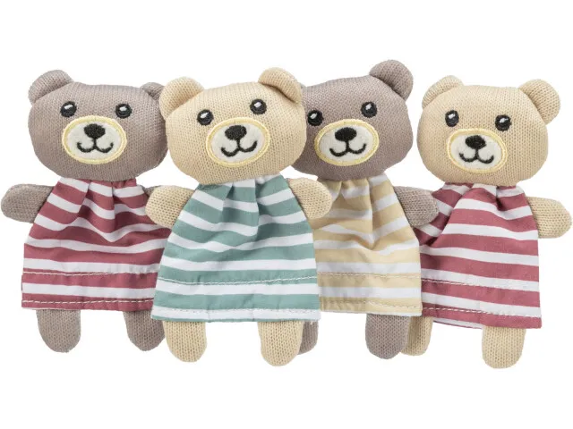 Jucarii pisici - Jucarie pentru pisici Ursulet cu catnip Trixie 12 cm