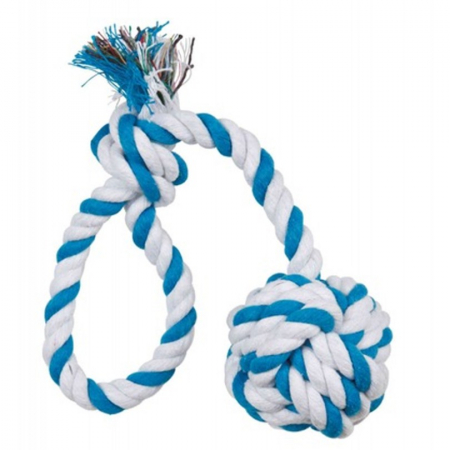 Accesorii caini - Jucarie pentru caini Trixie Sfoara & Minge 5,5 × 30 cm