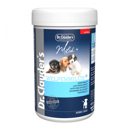 Hrana umeda caini - Lapte praf pentru catei Dr. Clauder's 450 gr