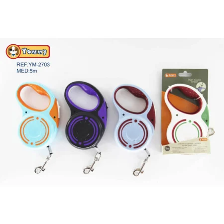 Caini - Lesa retractabila pentru caini Yommy 5 m / 20 kg