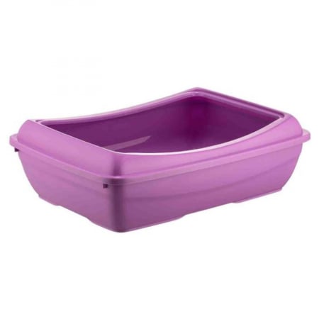 Litiere pisici - Litiera pentru pisici Miau Miau Violet 49,5 x 37,5 x 15 cm