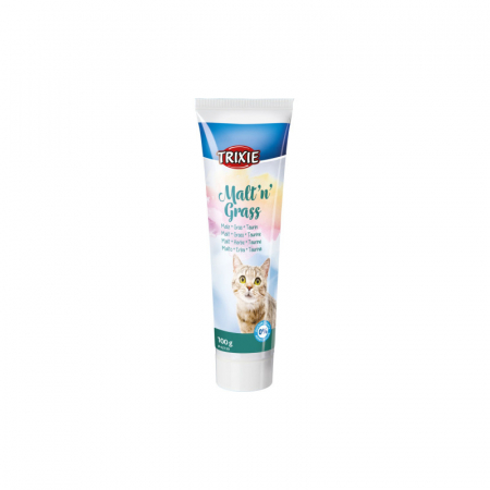 Farmacie - Supliment alimentar pentru pisici cu iarba & taurina 100 gr