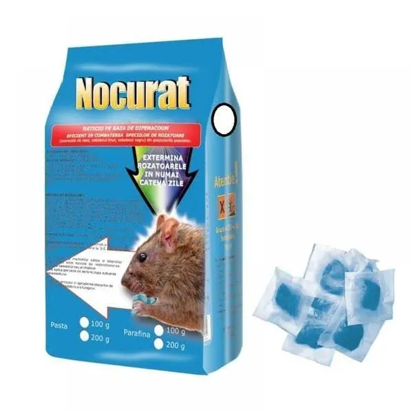 Combatere daunatori - Momeala raticida NOCURAT PASTA 200 gr