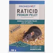 Combatere daunatori - Momeala raticida PROKUM PELET 150 gr