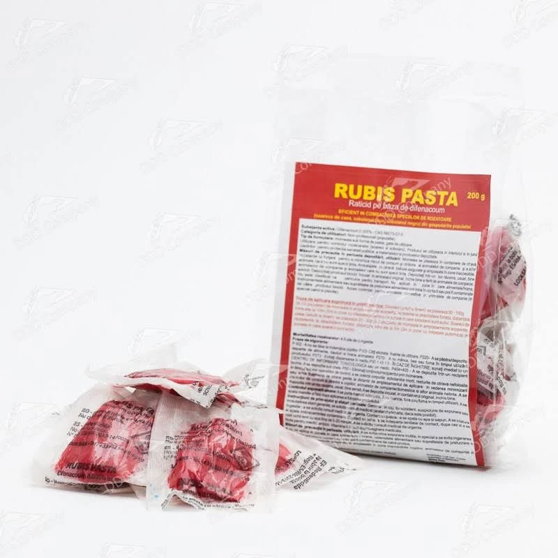 Noutati - Momeala raticida RUBIS PASTA 200 gr