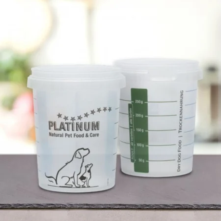 Caini - Pahar dozare hrana Platinum