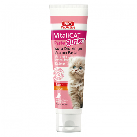 Farmacie - Pasta cu multivitamine pentru pisici VitaliCat Junior 100 ml