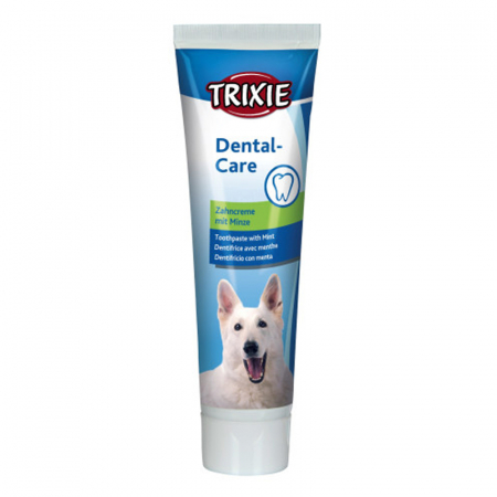 Solutii dentare - Pasta de dinti pentru caini cu menta Trixie 100 gr