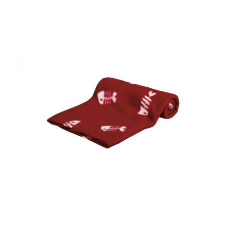 Culcusuri & saltele - Patura Beany Bordo 100 x 70 cm