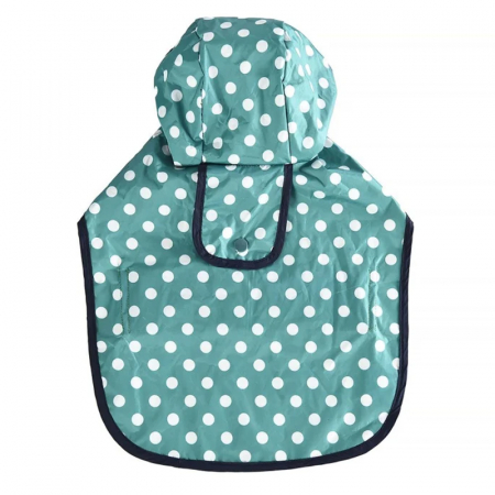 Hainute caini - Pelerina caini 4Dog Deluxe cu buline 30 cm