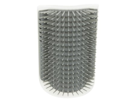 Noutati - Perie de colt pentru masaj/ingrijire blana pisici Trixie  8 x 13 cm