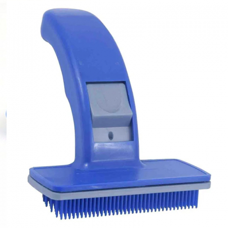 Perie tesala cu buton pentru caini & pisici [0]