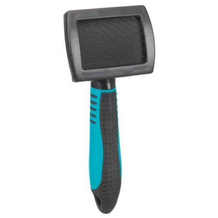 Perie tesala Soft cu maner din plastic & peri metalici 7 x 16 cm
