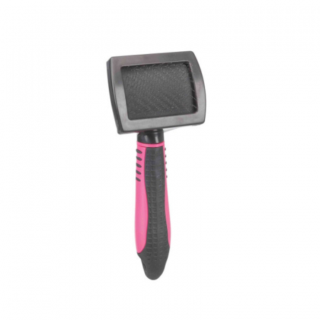 Ingrijire pisici - Perie tesala Soft Trixie cu peri metalici 7 x 16 cm
