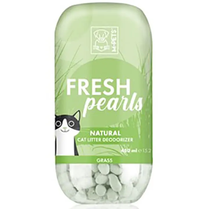 Pisici - Perle odorizante pentru litiera Grass 450 ml
