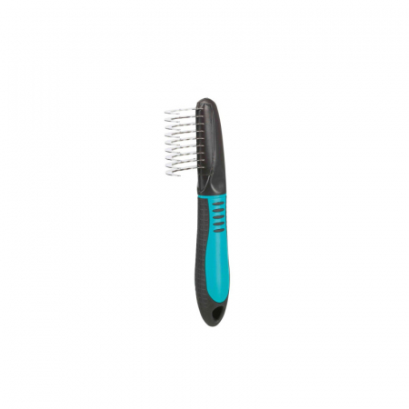 Caini - Pieptene descalcitor cu dinti curbati Trixie 19 cm