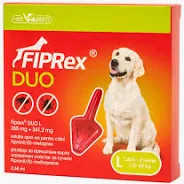Caini - Pipeta antiparazitara pentru caini 20 - 40 kg Fiprex Duo L x 1 pipeta