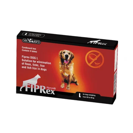 Farmacie - Pipeta antiparazitara pentru caini Fiprex 75 L ( 20 - 40 kg ) x 1 pipeta