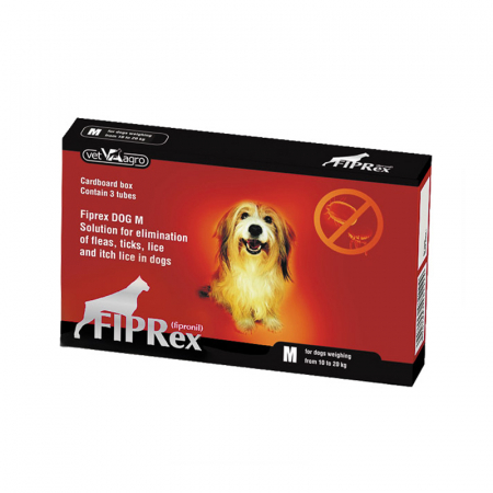 Farmacie - Pipeta antiparazitara pentru caini Fiprex 75 M ( 10 - 20 kg ) x 3 pipete