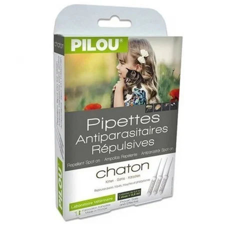 Pisici - Pipete antiparazitara pentru pisici Pilou Junior x 1 pipeta