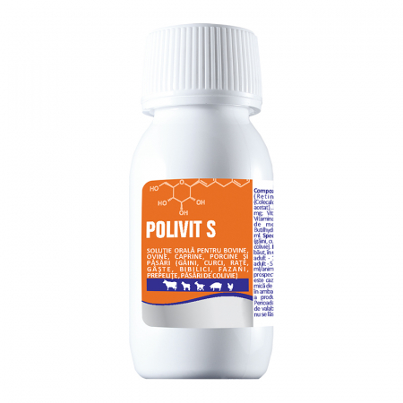 Animale de curte - Polivit S 100 ml
