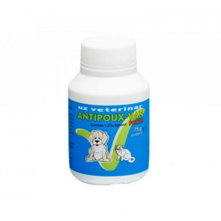 Antiparazitare - Pulbere antiparazitara de uz extern Antipoux-Van Forte 75 gr