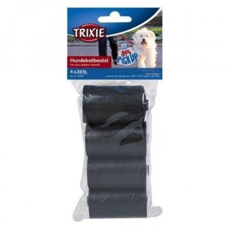 Caini - Pungi igienice Trixie 4 role x 20 buc