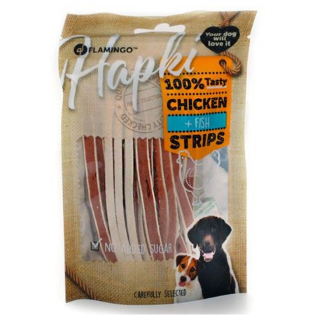 Recompense pentru caini Snack Sandwich cu pui & peste  85 gr