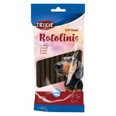 Caini - Recompense pentru caini Rotolinis cu vita 12 buc / 120 gr