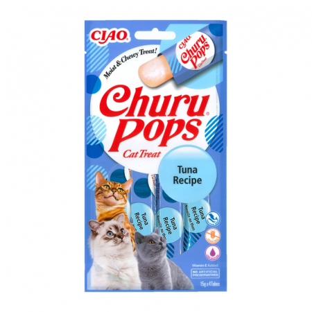 Recompense pentru pisici Churu Pops cu ton 4 buc x 15 gr [0]