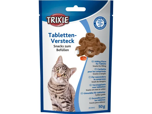 Recompense pisici - Recompense pentru administrarea tratamentului medical la pisici Trixie 50 gr