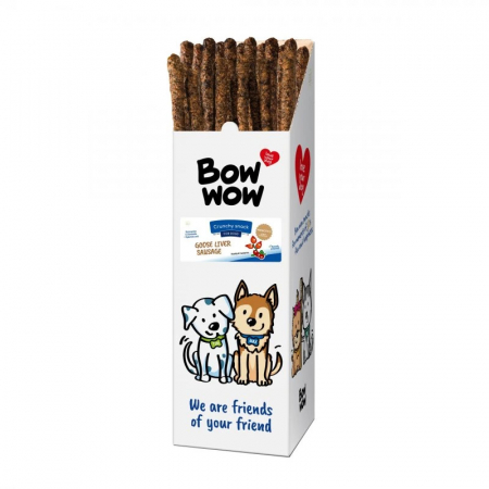 Recompense caini - Recompense pentru caini Bow Wow Carnaciori cu ficat de gasca