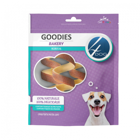 Caini - Recompense pentru caini Goodies Bakery Kurtos 120 gr