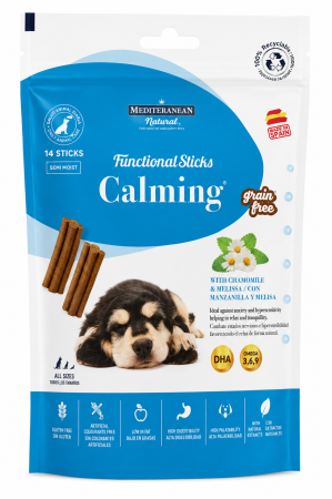 Recompense caini - Recompense pentru caini Mediterranean Calming Grain Free 14 buc / pachet