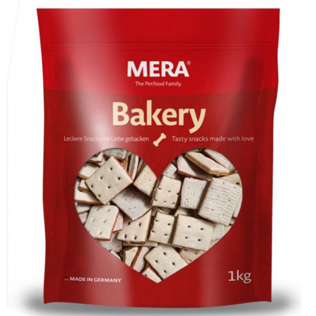 Recompense caini - Recompense pentru caini Mera Sandwich cu pui, vita & peste 1 kg