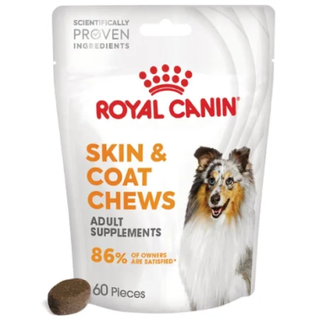 Caini - Recompense pentru caini Royal Canin Skin & Coat Adult 240 gr