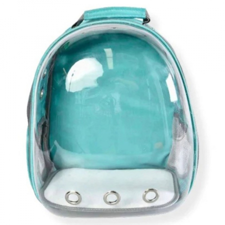 Custi & genti de transport - Rucsac de transport 4Dog Deluxe Transparent verde