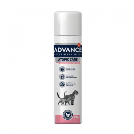 Sampoane pisici - Sampon pentru caini & pisici Advance Atopic Derma Care 300 ml