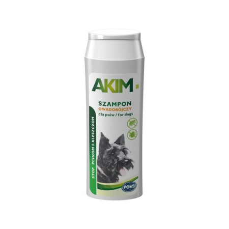Igiena caini - Sampon antiparazitar pentru caini Akim 200 ml