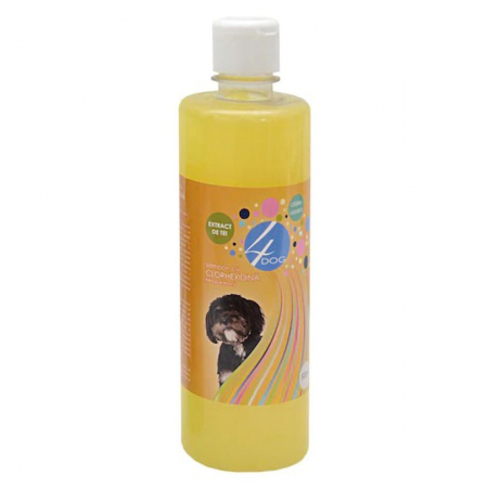 Cosmetica & produse de igiena - Sampon cu clorhexidina pentru caini 4Dog 500 ml