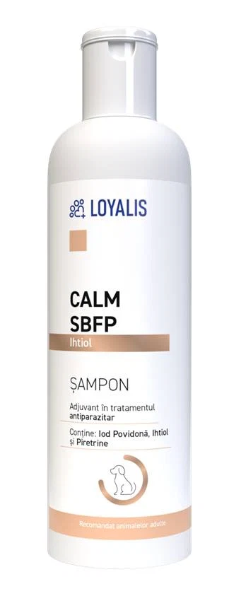 Caini - Sampon dermatologic & antiparazitar Loyalis Calm SBFP 200 ml