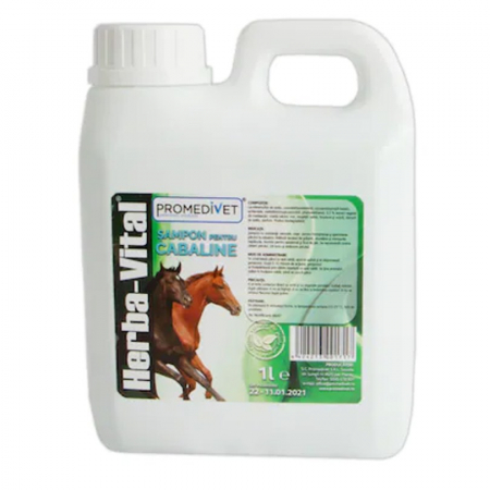 Cosmetica & produse de igiena - Sampon pentru cabaline Herba Vital 1L