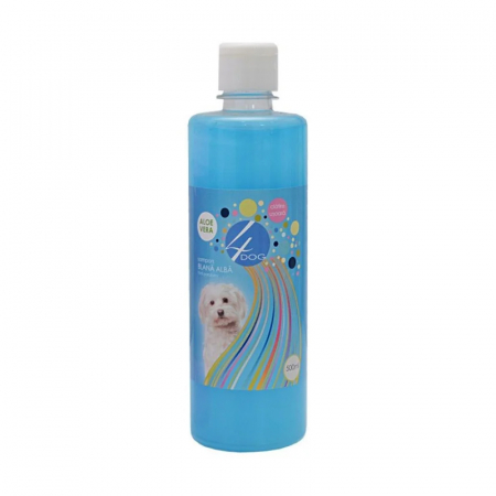 Cosmetica & produse de igiena - Sampon pentru caini 4Dog Blana Alba 500 ml