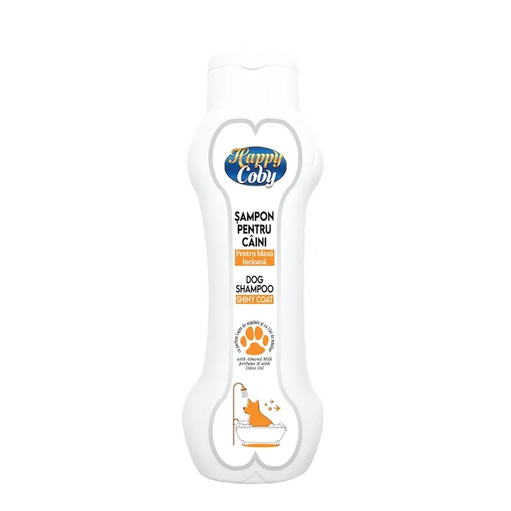 Caini - Sampon pentru caini Happy Coby Blana Lucioasa 300 ml