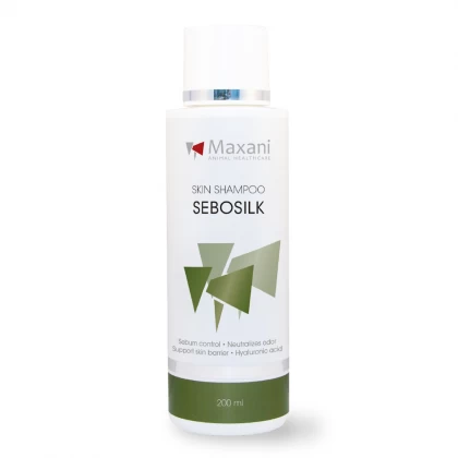 Cosmetica & produse de igiena - Sampon pentru caini Maxani SeboSilk Skin 200 ml