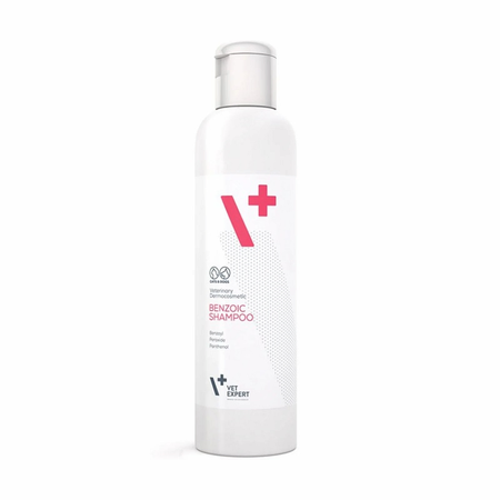 Cosmetica & produse de igiena - Sampon pentru caini & pisici Vetexpert Benzoic 250 ml