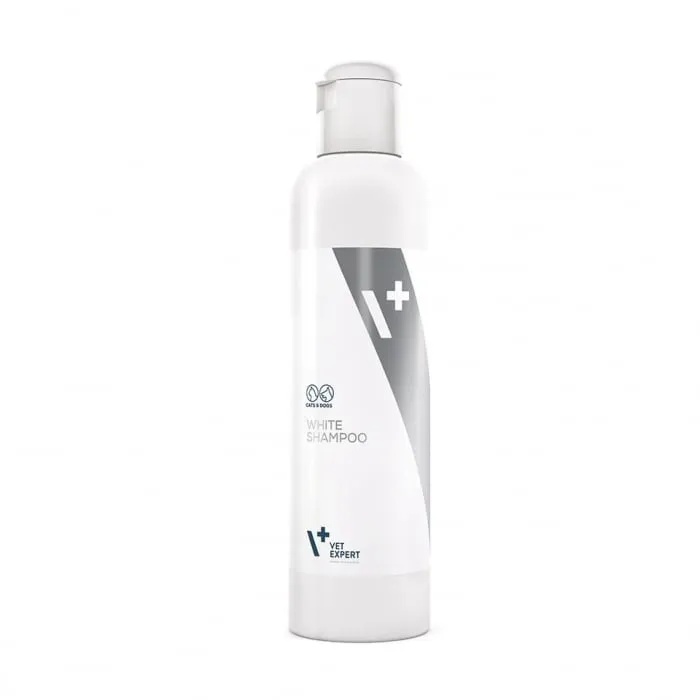 Caini - Sampon pentru caini & pisici VetExpert Blana Alba 250 ml