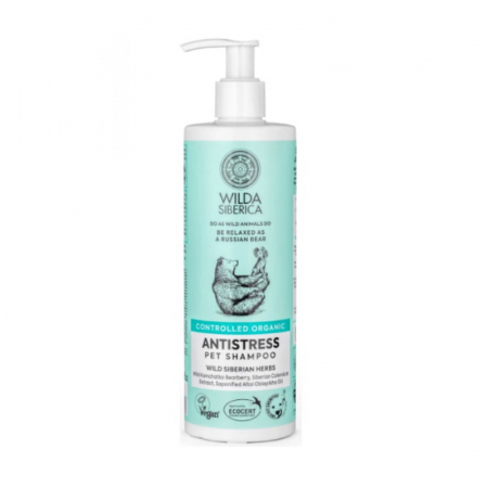 Sampoane pisici - Sampon pentru caini & pisici Wilda Siberica Antistress 400 ml