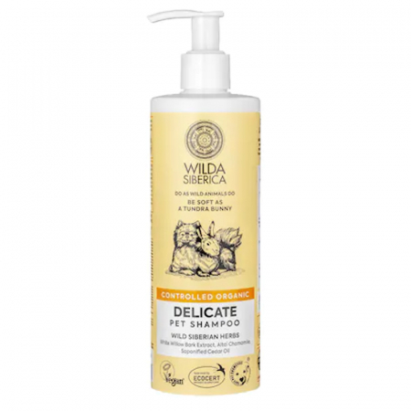 Sampoane pisici - Sampon pentru caini & pisici Wilda Siberica Delicate 400 ml