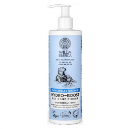 Sampoane pisici - Sampon pentru caini & pisici Wilda Siberica Hidratant 400 ml